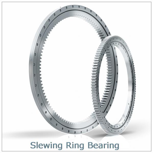 PC227 excavator internal Hardened gear  and quenched raceway slewing ring  bearing Retroceder #1 image