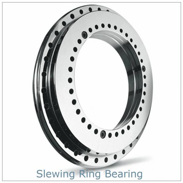 black coating Used Multiple Places  ball bearing turntable trailer jost slewing ring #1 image